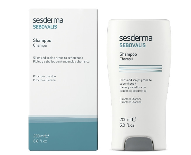 Терапевтический шампунь против перхоти Sesderma Sebovalis Therapeutic Shampoo, 200 мл