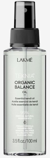 Ефірна олія кенді для харчування та пом'якшення волосся та шкіри Lakme Teknia Organic Balance Oil, 100 мл