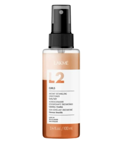 Двухфазный кондиционер для кучерявых волос Lakme L2 CURLS, 100 мл