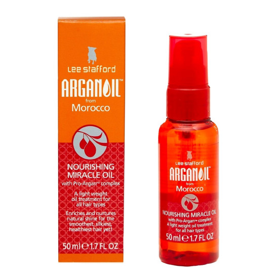 Питательное органовое масло для волос Lee Stafford Arganoil From Marocco Agran Oil Nourishing Miracle Oil, 50 мл