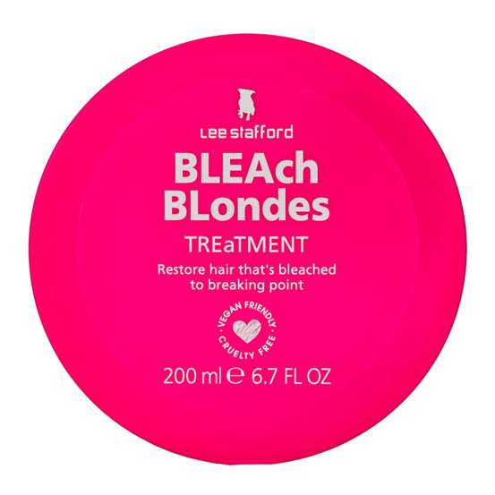 Интенсивно увлажняющая маска для осветленных волос Lee Stafford Bleach Blonde Treatment, 200 мл