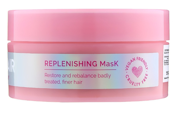 Восстанавливающая маска с розовой глиной Lee Stafford Fresh Hair Replenishing Mask, 200 мл
