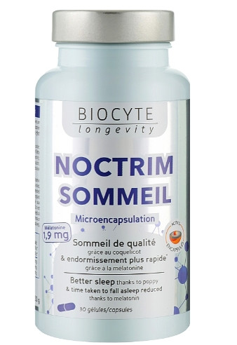 Капсули для прискорення засинання Biocyte Noctrim Sommeil, 30 шт