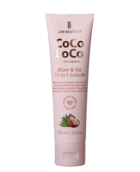Уход-лосьон для волос 11-в-1 с агавой Lee Stafford Coco Loco With Agave Blow And Go 11-In-1 Lotion, 100 мл