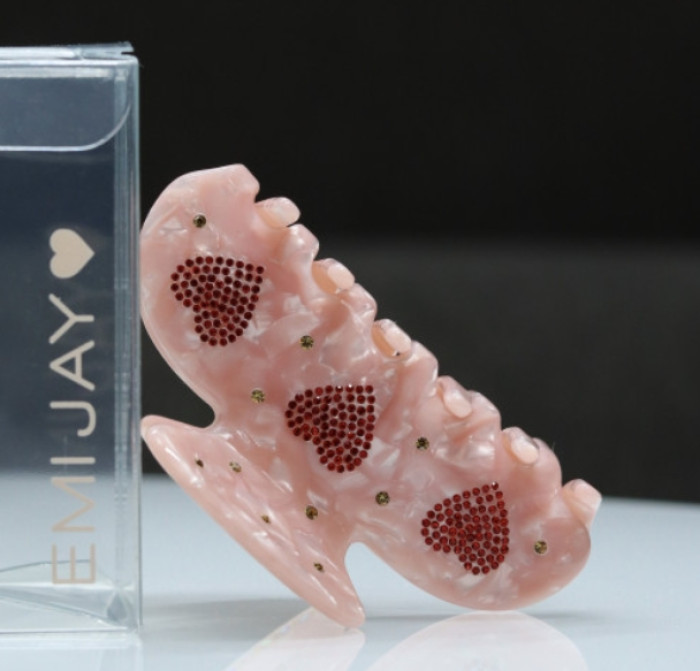 Крабик для волос Emi Jay Sweetheart Clip In Love Bug