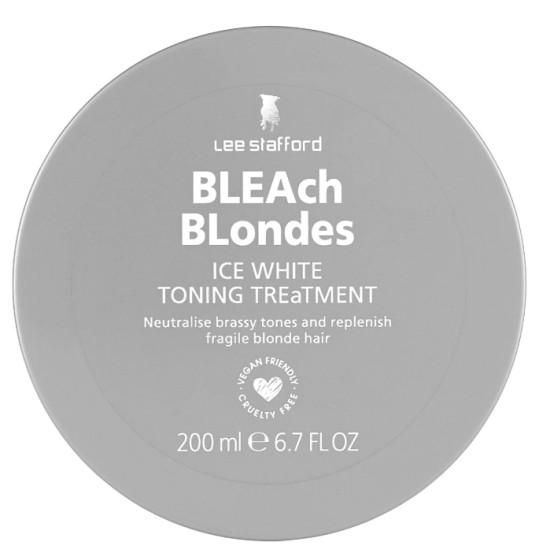 Тонирующая маска для пепельных и седых оттенков Lee Stafford BLEAch Blondes Toning Mask Purple Reign, 200 мл