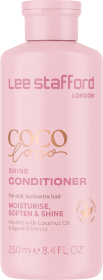 Кондиціонер для сяйва з кокосовою олією Lee Stafford Coco Loco Shine Conditioner, 250 мл