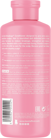 Кондиціонер для чутливої шкіри голови та ослабленого волосся Lee Stafford Scalp Love Anti-Breakage Conditioner, 250 мл