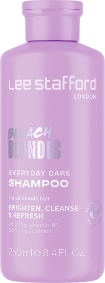Ежедневный шампунь для осветленных волос Lee Stafford Bleach Blondes Everyday Care Shampoo, 250 мл