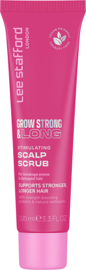 Стимулирующий скраб для кожи головы для усиления роста волос Lee Stafford Grow Strong & Long Stimulating Scalp Scrub, 100 мл
