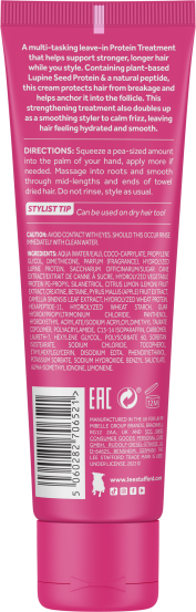 Протеїновий крем для стайлінгу Lee Stafford Grow Strong & Long Protein Treatment Styling Cream, 100 мл