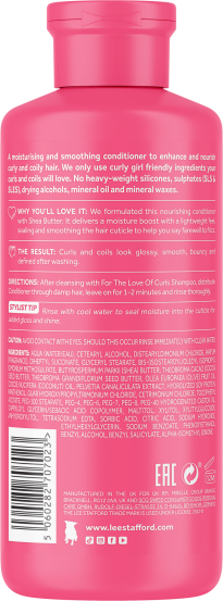 Безсульфатний кондиционер для кучерявого волосся Lee Stafford For The Love Of Curls Conditioner, 250 мл