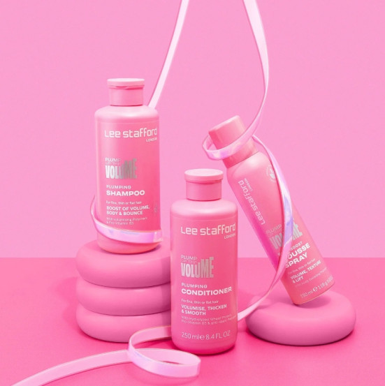 Шампунь для объема волос Lee Stafford Plump Up Volume Plumping Shampoo, 250 мл