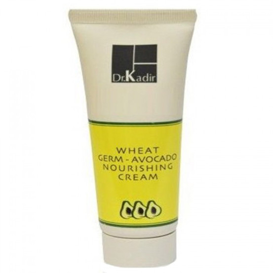 Поживний крем з маслом зародків пшениці та авокадо Wheat Germ Oil And Avocado Nourishing Cream, 75мл