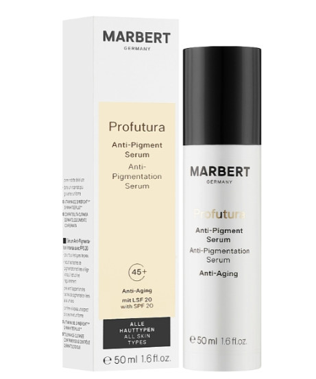 Інтенсивна антивікова сироватка проти пігментації Marbert Anti-Pigmentation Serum SPF20, 50 мл