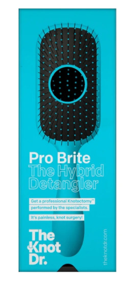 Щетка для волос The Knot Dr. Pro Brite Marine/голубая