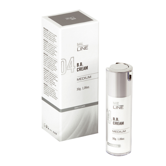 Тональний сонцезахисний SPF 30 зволожуючий крем 04 ME LINE BB MEDIUM 30ml