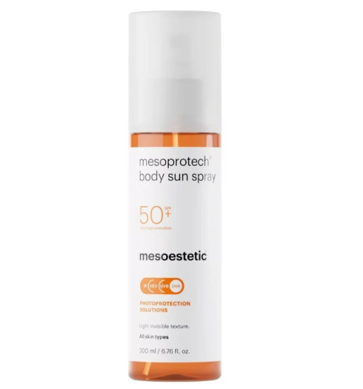 Солнцезащитный спрей для тела Mesoestetic Mesoprotech Body Sun Spray SPF50+, 200 мл