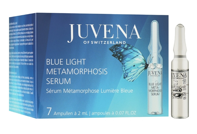 Сыворотка для лица с аминокислотами Juvena Blue Light Metamorphosis Serum, 7х2 мл