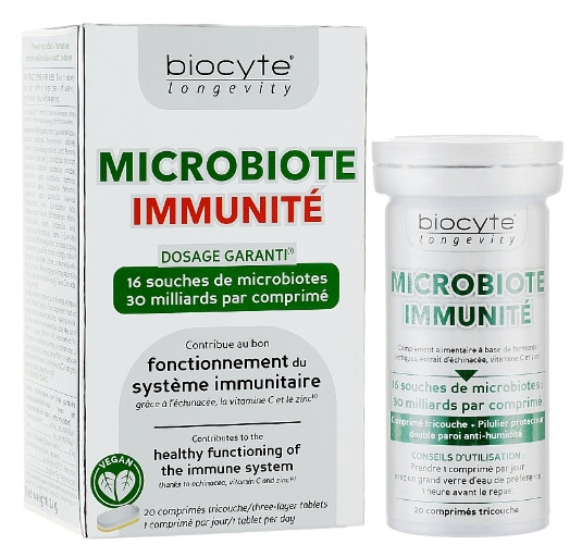 Капсули для імунітету Biocyte Microbiote Immunite, 20 шт