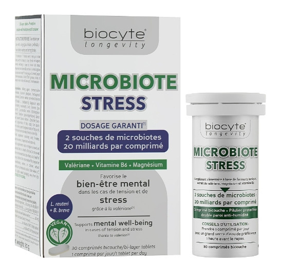 Капсули від стресу Biocyte Microbiote Stress, 30 шт