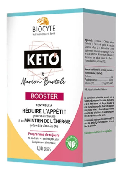 Пищевая добавка в порошке для кето-диеты Biocyte Keto Booster, 14 шт
