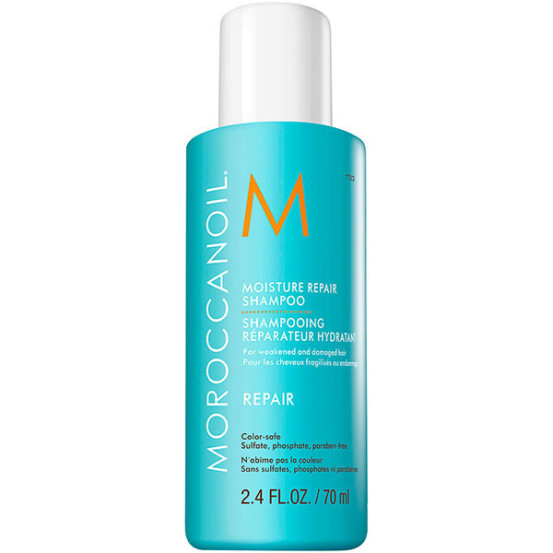 Зволожуючий відновлюючий шампунь Moroccanoil Moisture Repair Shampoo, 70 мл