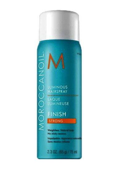 Сяючий лак для волосся сильної фіксації Moroccanoil Luminous Hairspray Strong Finish, 75 мл