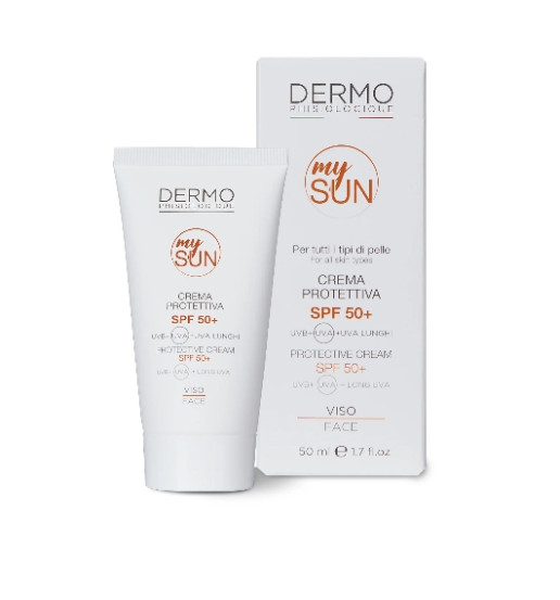 Сонцезахисний крем для обличчя DERMOPHISIOLOGIQUE MySun-Protective Cream SPF 50+ Face, 50 мл