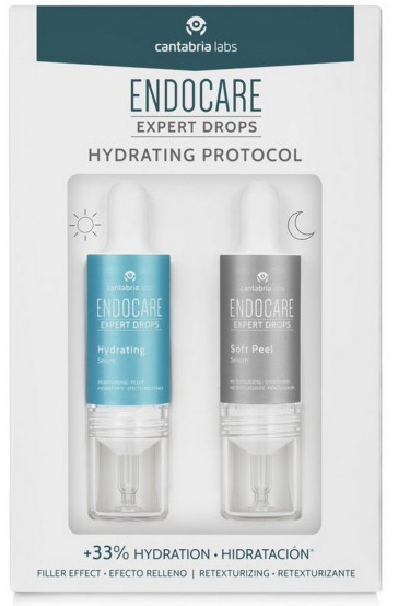 Набор сывороток Протокол увлажнения кожи Cantabria Labs Endocare Expert Drops Hydrating Protocol, 2x10 мл