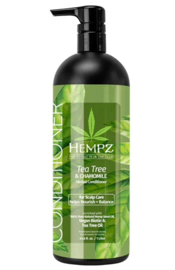 Кондиціонер для догляду за шкірою голови Hempz Tree & Chamomile Conditioner Set with Vegan Biotin for Scalp Care, 1000 мл