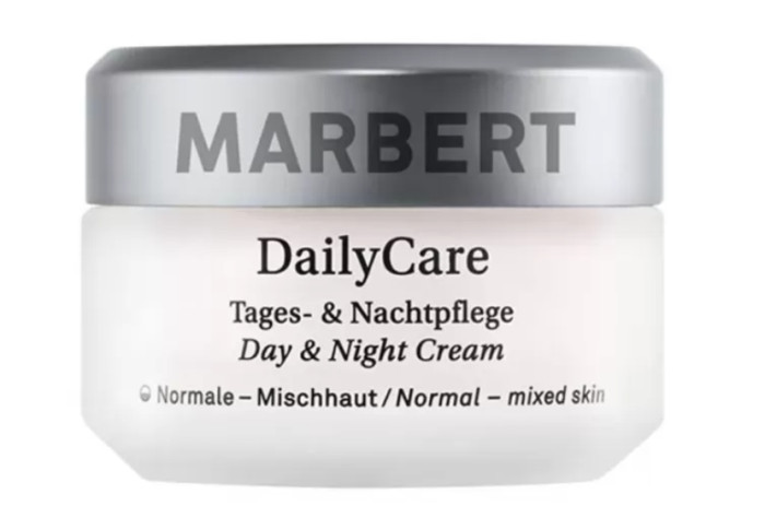 Крем для нормальной и комбинированной кожи "Ежедневный уход" Marbert DailyCare Day & Night Cream, 50 мл