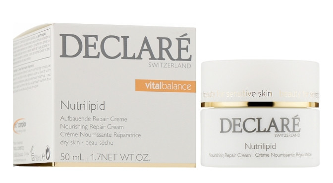 Питательный восстанавливающий крем Нутрилипид Declare Nutrilipid Nourishing Repair Cream, 50 мл