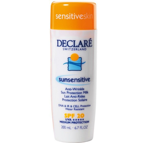 Солнцезащитное молочко против старения кожи Declare Anti-Wrinkle Sun Protection Milk SPF 20, 200 мл