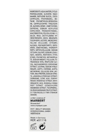 Клеточная омолаживающая сыворотка для глаз и ресниц Marbert YouthNow! Cell-renewing anti-aging eye and eyelash Serum, 15 мл