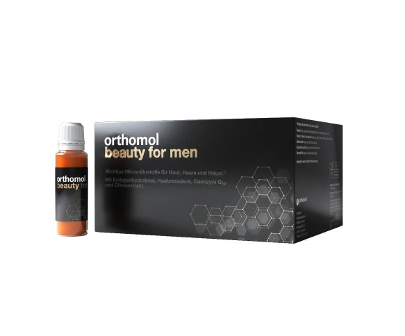 Вітаміни питні для покращення стану шкіри, нігтів та волосся Orthomol Beauty for Men, 30х20 мг