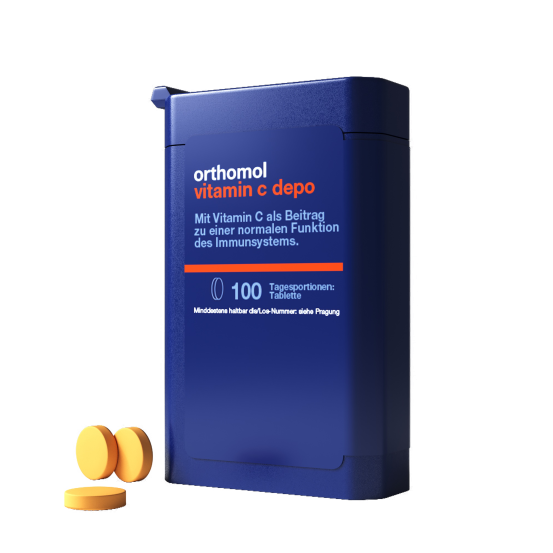 Витамины для иммунной системы Orthomol Vitamin C depo, 100 шт