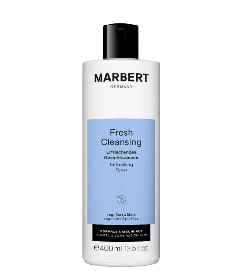 Освіжаючий тонік для нормальної та комбінованої шкіри Marbert Refreshing Toner, 400 мл