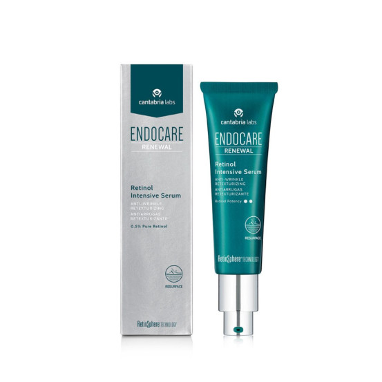 Антивозрастная безводная сыворотка с ретинолом Cantabria Labs Endocare Renewal Retinol Intensive Serum 0,5%, 30 мл