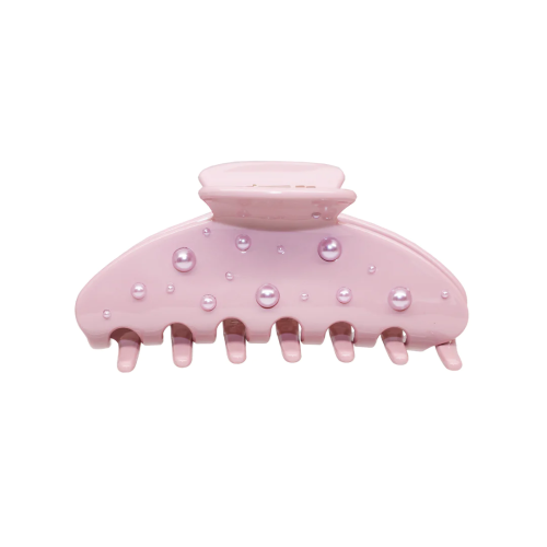 Великий крабик для волосся Emi Jay Big Effing Clip In Pink Pearl