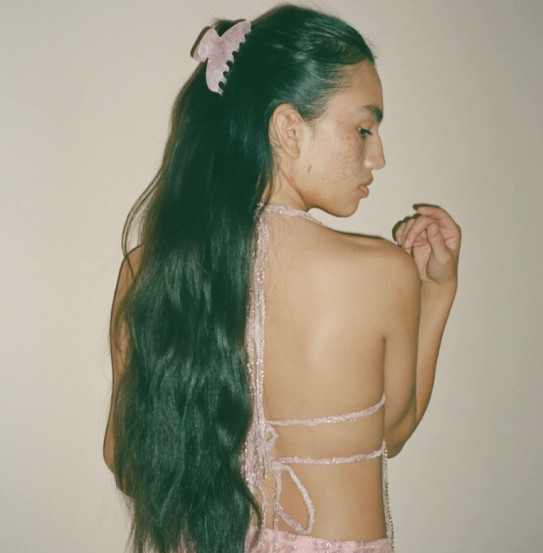Великий крабик для волосся Emi Jay Big Effing Clip in Pink Sugar