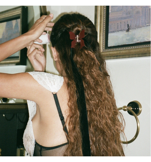 Заколка для волос Emi Jay Bow Clip In Poinsettia