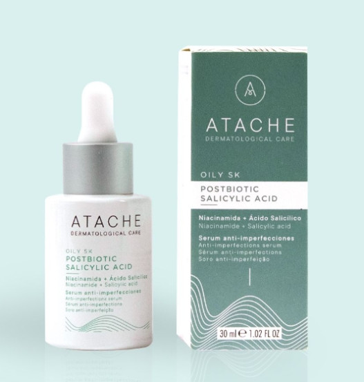 Постбіотична саліцилова сироватка Atache Oily SK Postbiotic Salicylic Serum, 30 мл