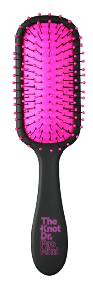 Щетка для волос The Knot Dr. Pro Mini Travel-Friendly version Perwinkle + фиолетовый чехол