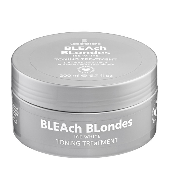 Тонирующая маска для пепельных и седых оттенков Lee Stafford BLEAch Blondes Toning Mask Purple Reign, 200 мл