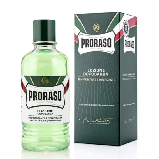 Лосьон после бритья с экстрактом эвкалипта Proraso Green After Shave Lotion Refresh Eucalyptus, 400 мл