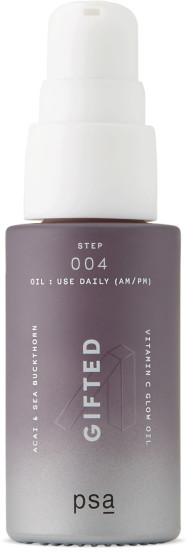 Сияющее масло для лица PSA Gifted Acai and Sea Buckthorn Vitamin C Glow Oil, 15 мл