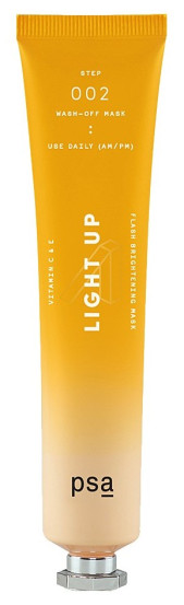 Маска, що освітлює, з вітамінами PSA Light Up Vitamin C&E Flash Brightening Mask, 50 мл