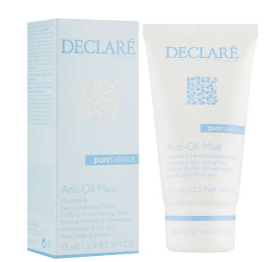 Антисептическая маска Declare Pure Balance Anti-Oil Mask, 75 мл