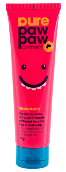 Бальзам для губ Pure Paw Paw Strawberry, (клубника), 25г)